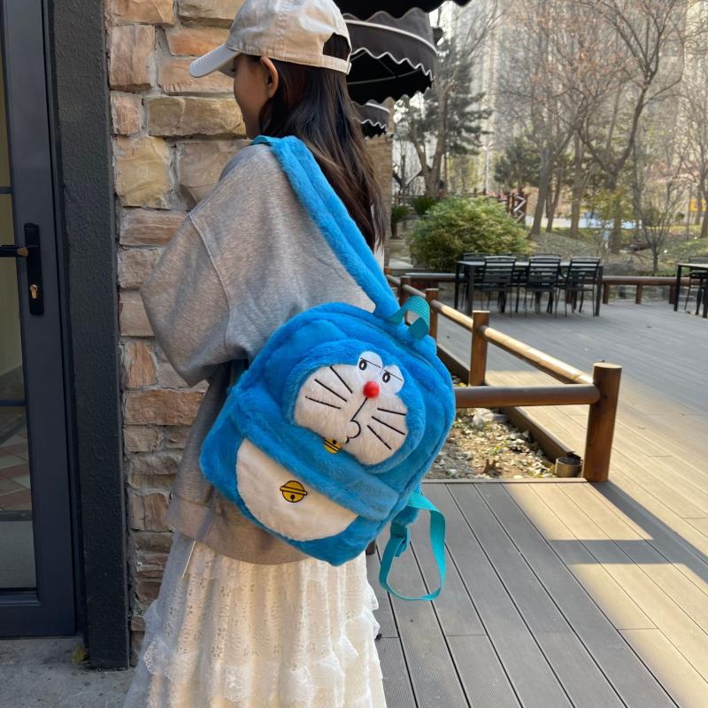 Travel Accessories B&M - New Kawaii Doraemon Backpack Student Sports
