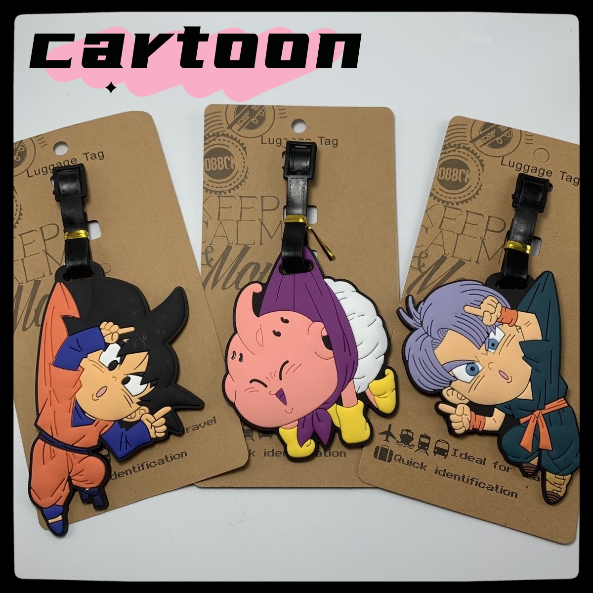 Travel Accessories Kit For Men - dragon ball anime cartoon Goku Majin
