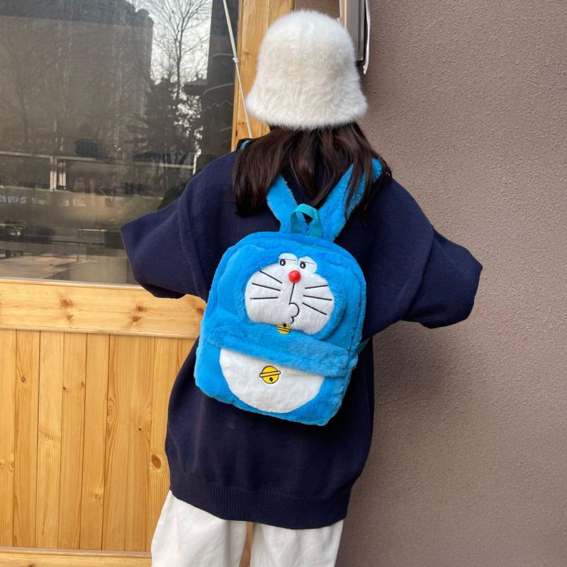 New Kawaii Doraemon Backpack S - огляд і ціна Travel Accessories B&M