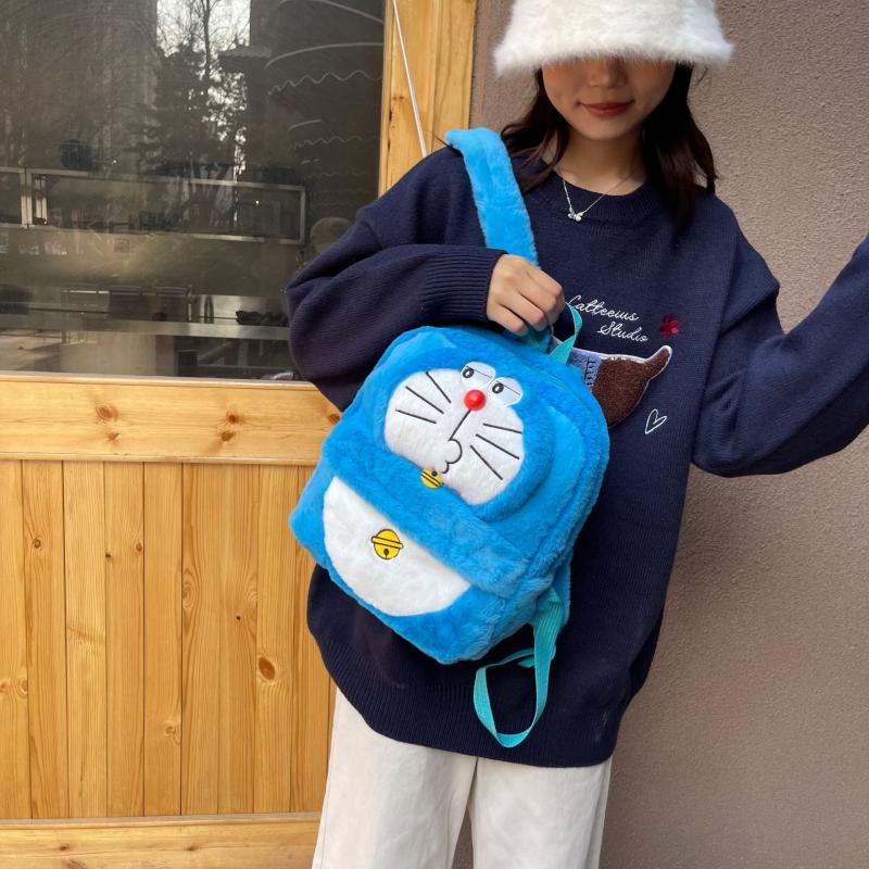 New Kawaii Doraemon Backpack S - огляд і ціна Travel Accessories B&M