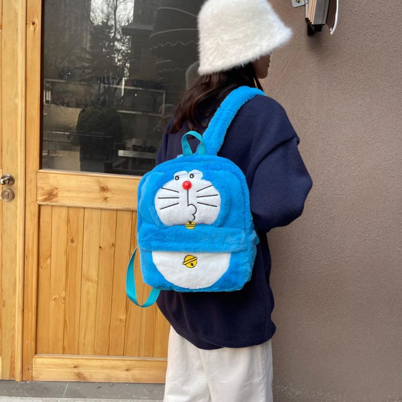 New Kawaii Doraemon Backpack S - огляд і ціна Travel Accessories B&M
