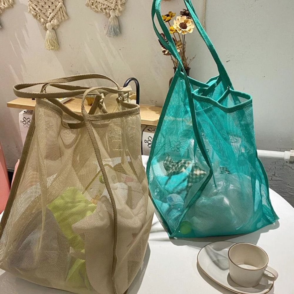 Mesh Beach Bag Lightweight, Br - огляд і ціна Travel Packing Accessories