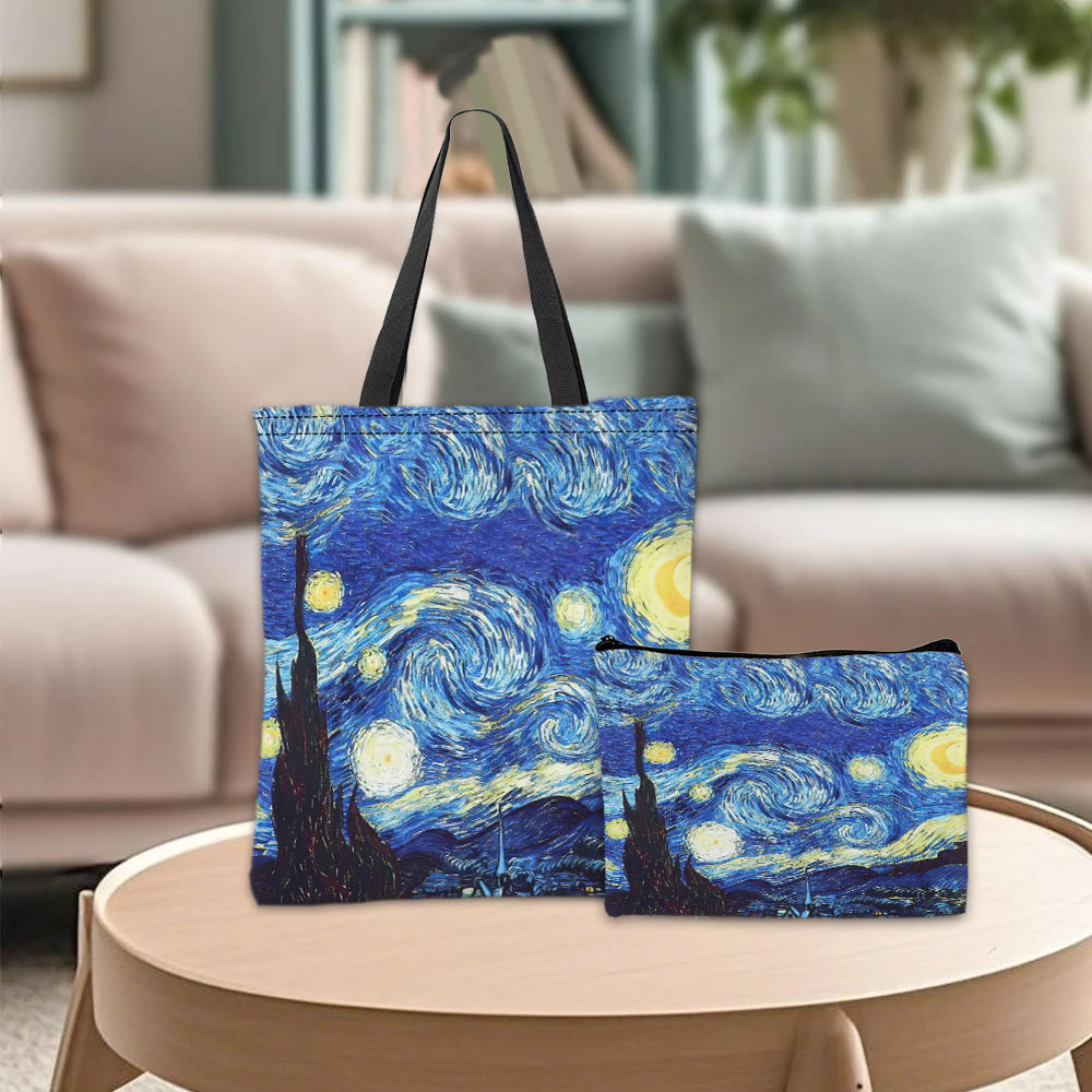 Van Gogh Series Tote Bag Cosme - огляд і ціна Travel Accessories Bag