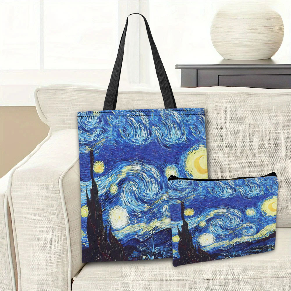 Van Gogh Series Tote Bag Cosme - огляд і ціна Travel Accessories Bag