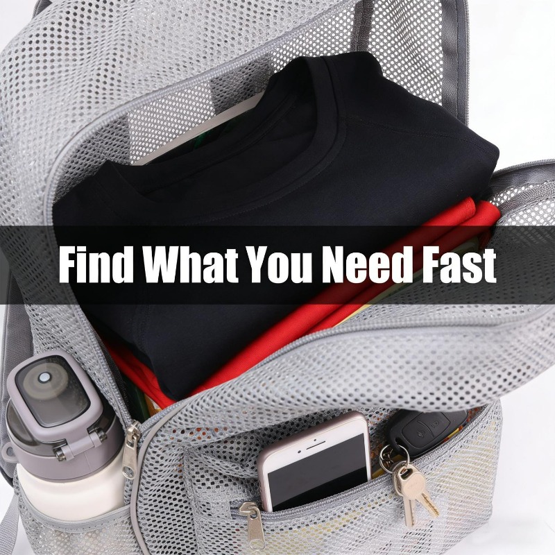 Breathable Mesh Backpack Light - огляд і ціна Travel Packing Accessories