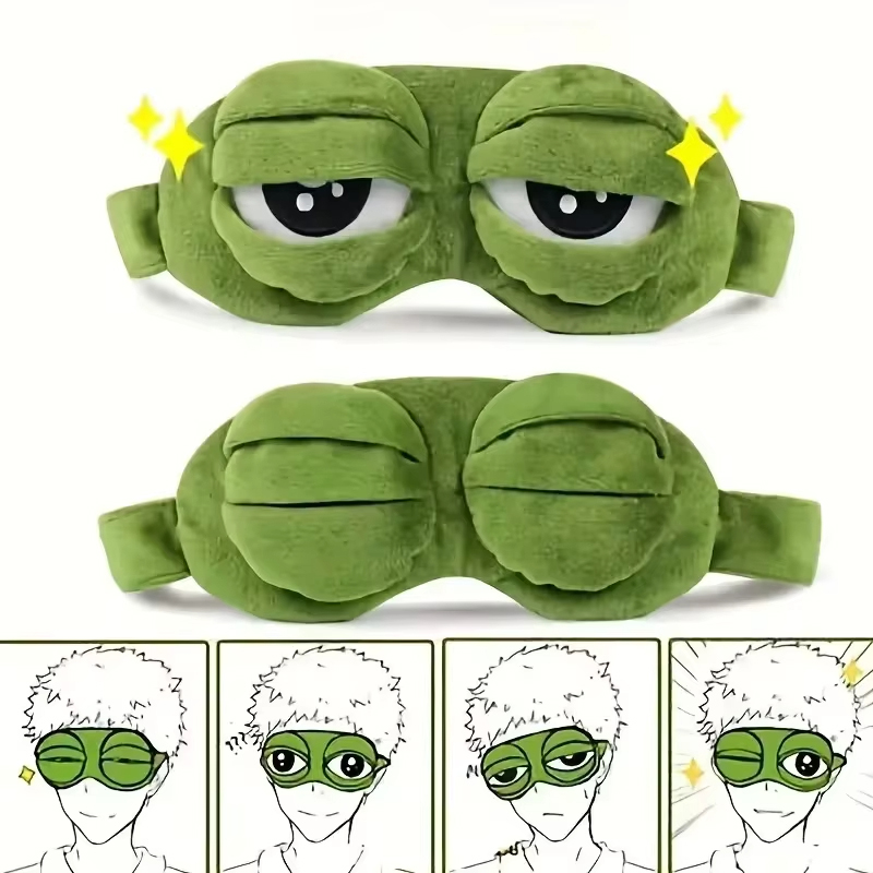 Frog Shaped Eye Mask Party Gam - огляд і ціна Travel Accessories For Women