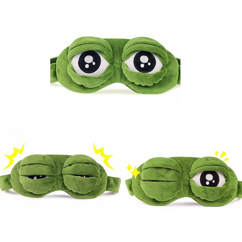 Frog Shaped Eye Mask Party Gam - огляд і ціна Travel Accessories For Women