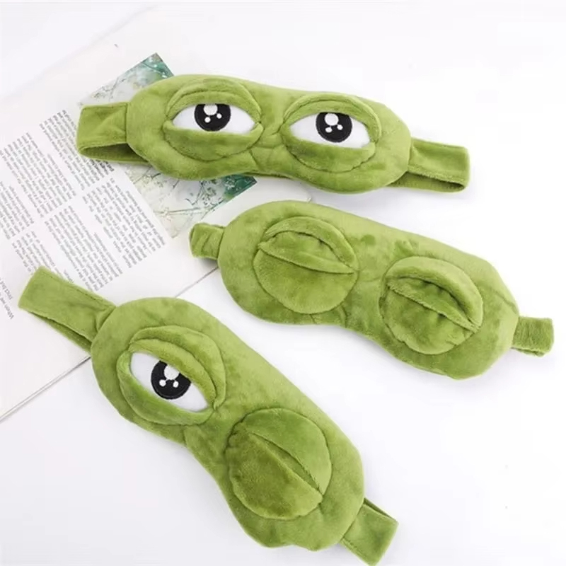Frog Shaped Eye Mask Party Gam - огляд і ціна Travel Accessories For Women