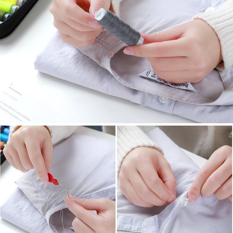 Portable 10Pcs/set Sewing Kit  - огляд і ціна Travel Accessories Kit For Men