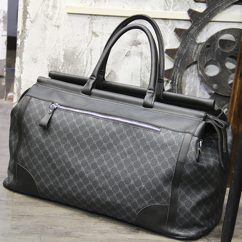 Fashion Plaid Travel Bag Men H - огляд і ціна Travel Accessories B&M