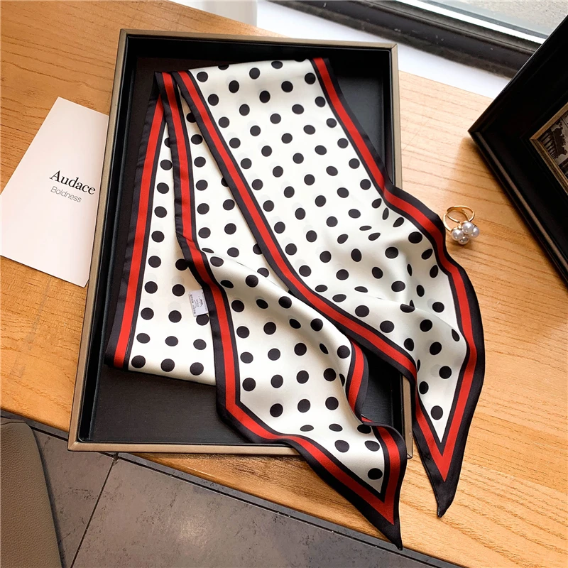 Luxury Long Silk Scarf Female  - огляд і ціна Travel Accessories Luxury
