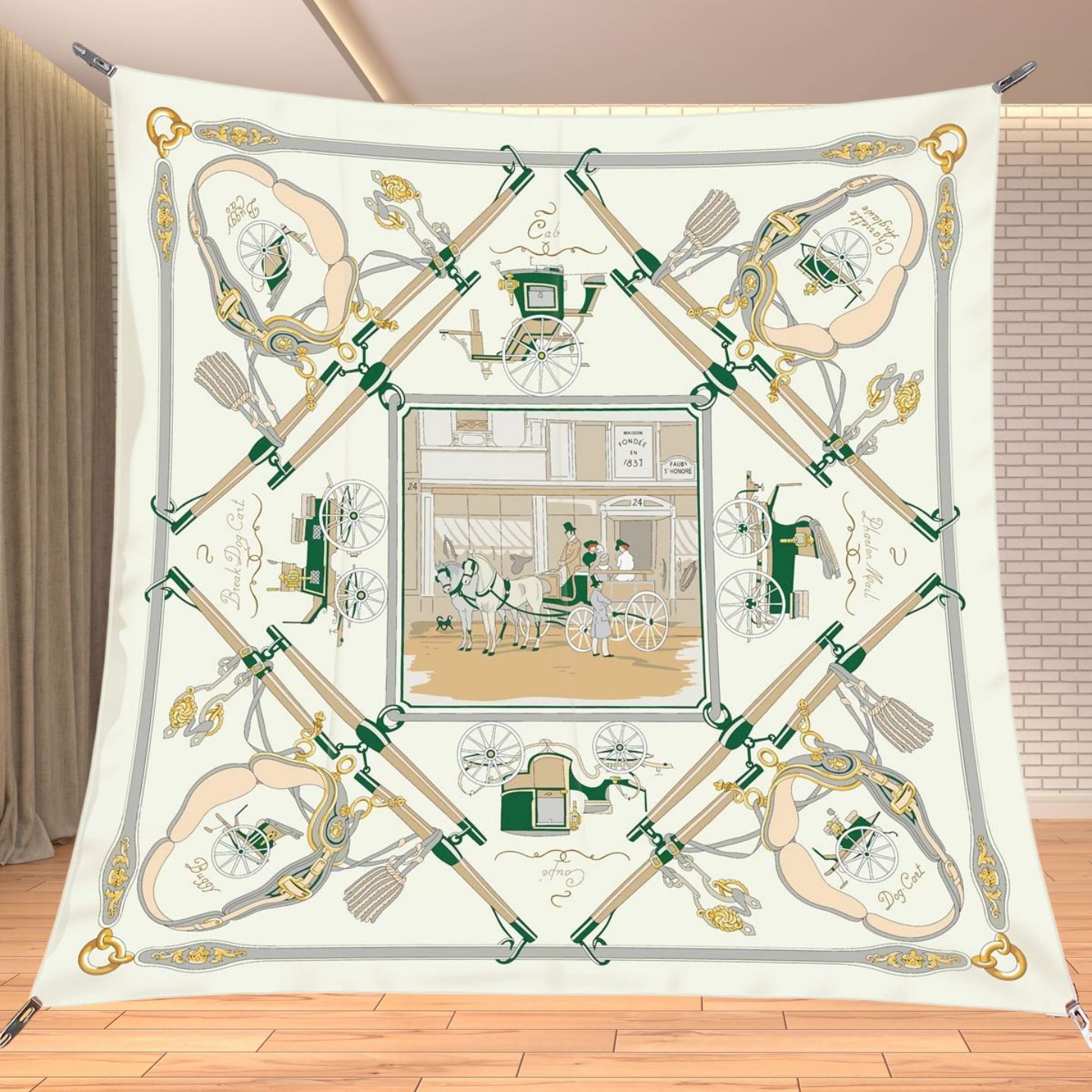 90cm Twill Silk Like Square Sc - огляд і ціна Travel Accessories Luxury