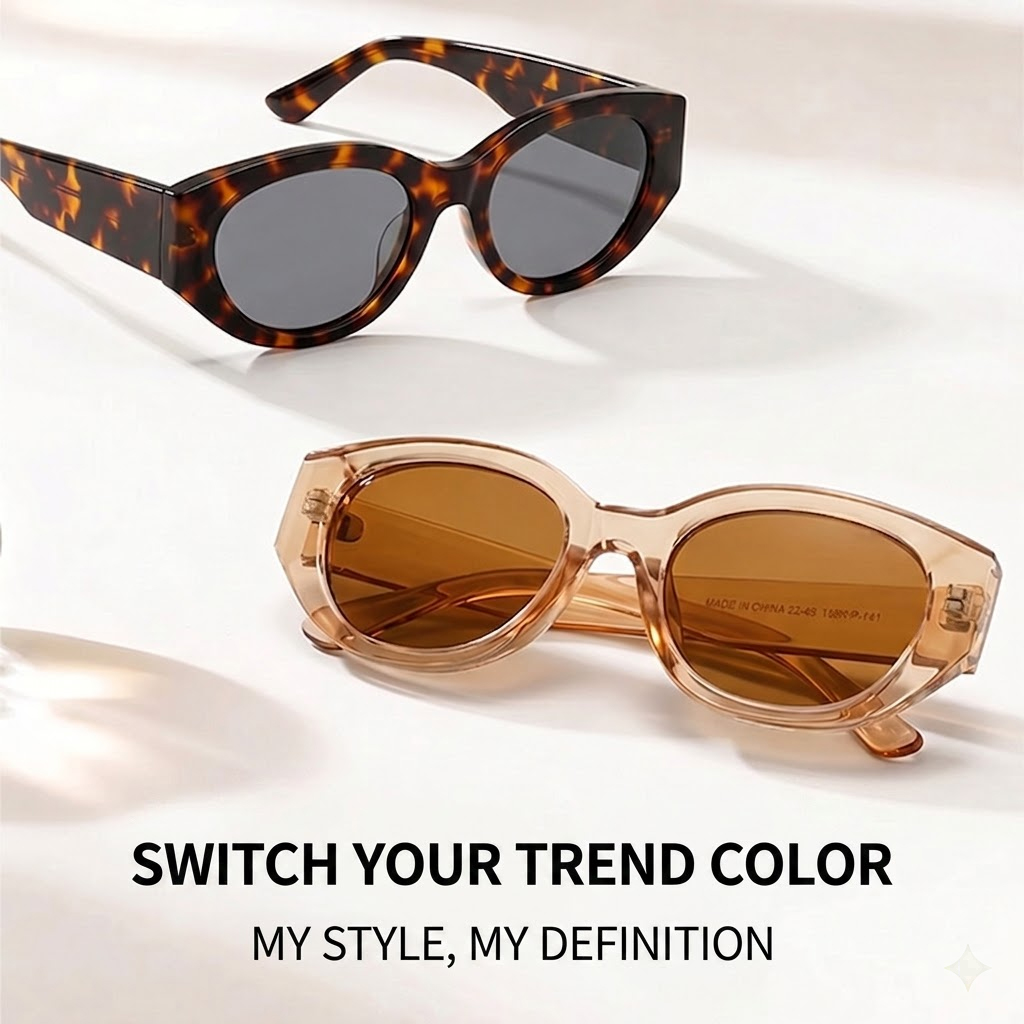 Women Men Classic Cat-Eye Pola - огляд і ціна Travel Accessories Luxury