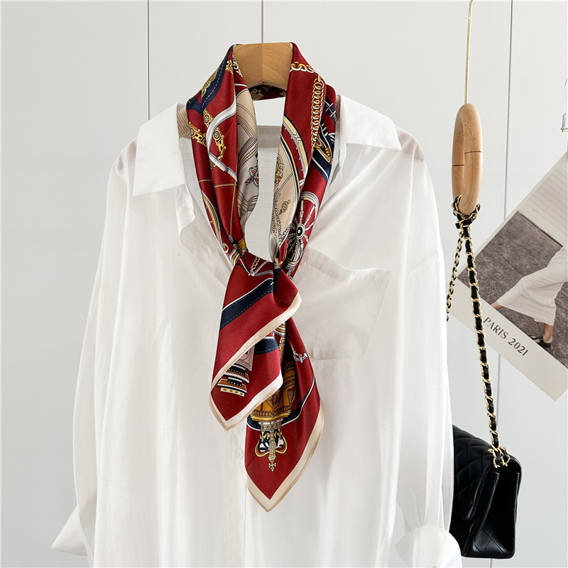 12MM Soft Silk Scarf Women 90C - огляд і ціна Travel Accessories For Women