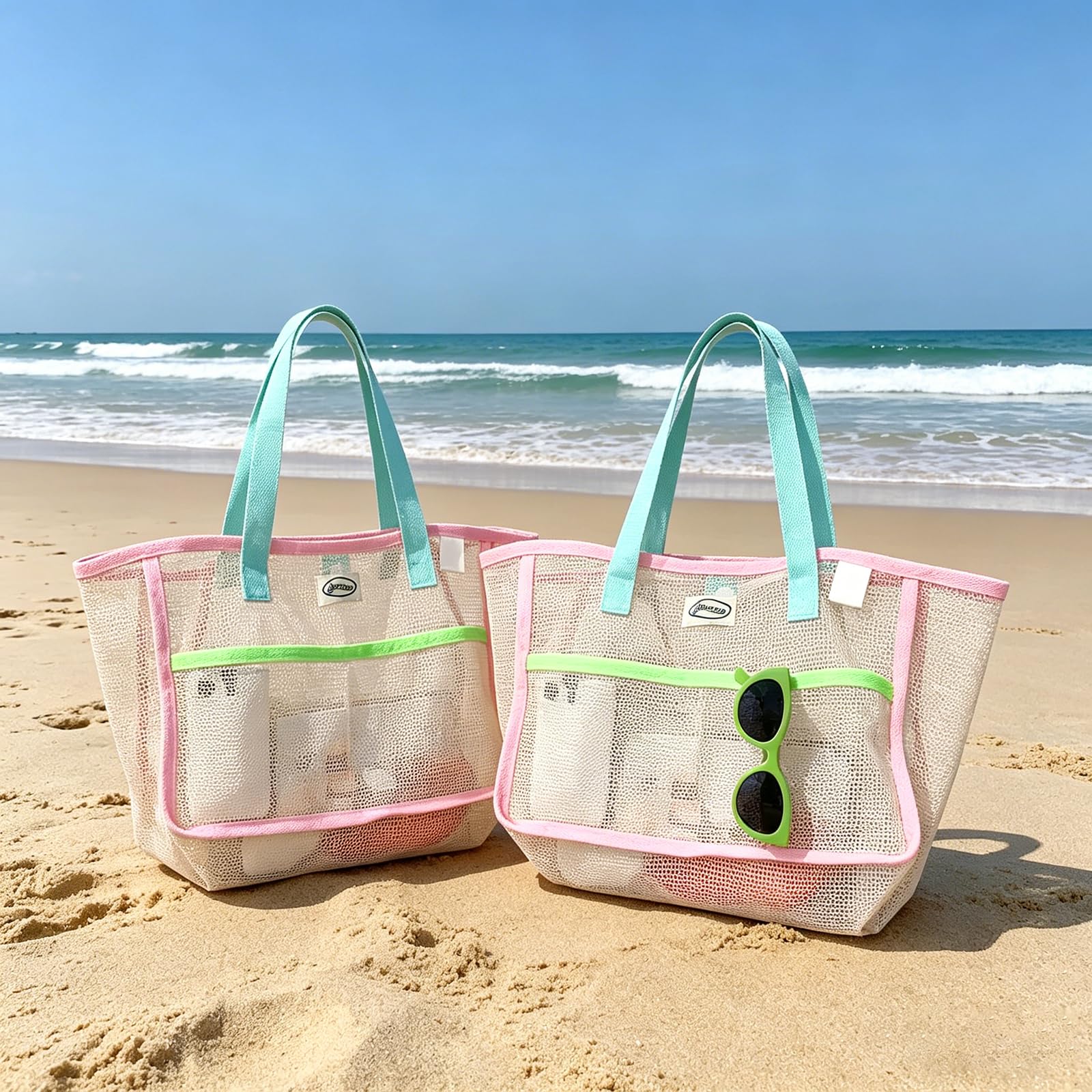 Beach Bags for Women Colorful  - огляд і ціна Travel Accessories Bag