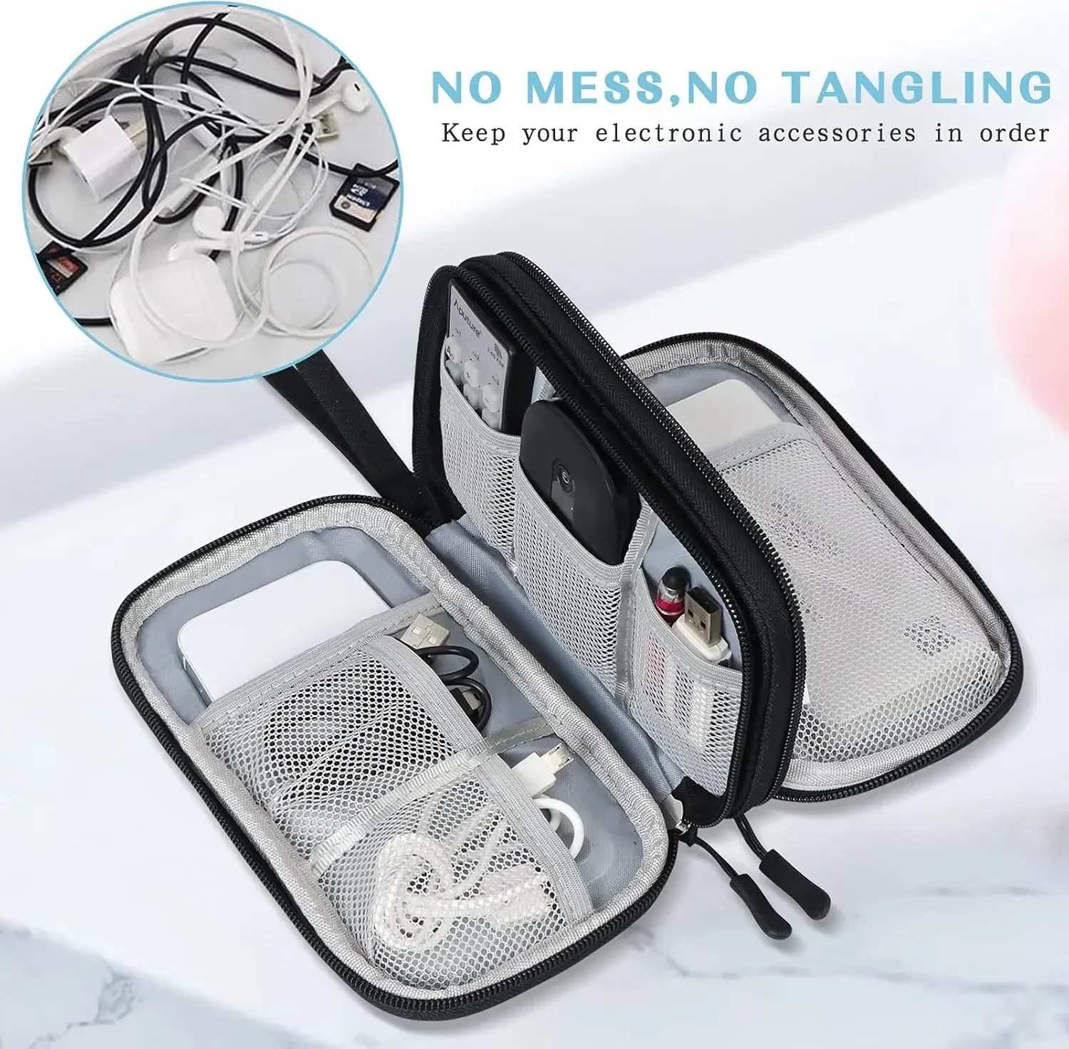 Travel Cable Bag Portable Digi - огляд і ціна Travel Accessories Bag