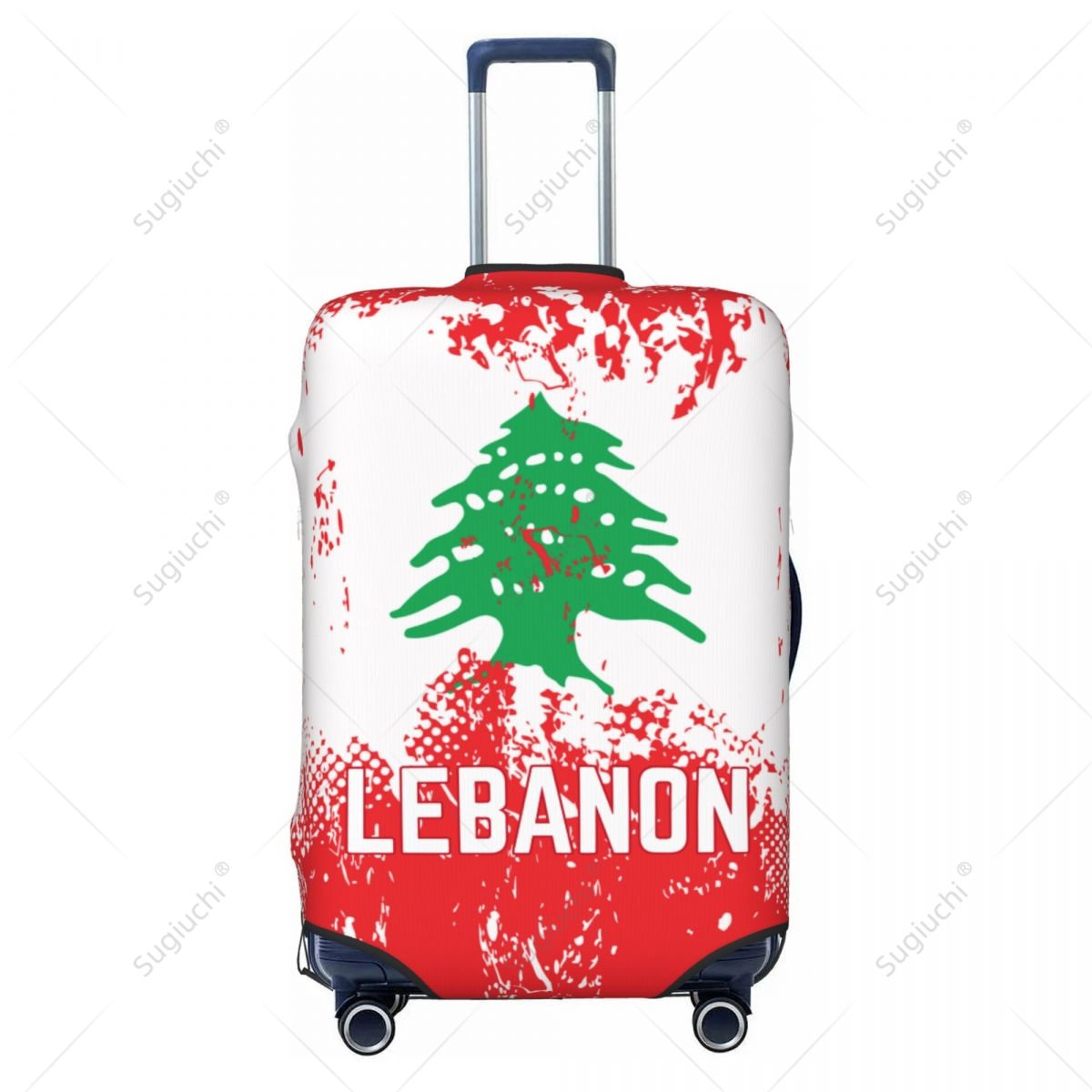 Lebanon Flag Luggage Cover Sui - огляд і ціна Travel Accessories Lebanon