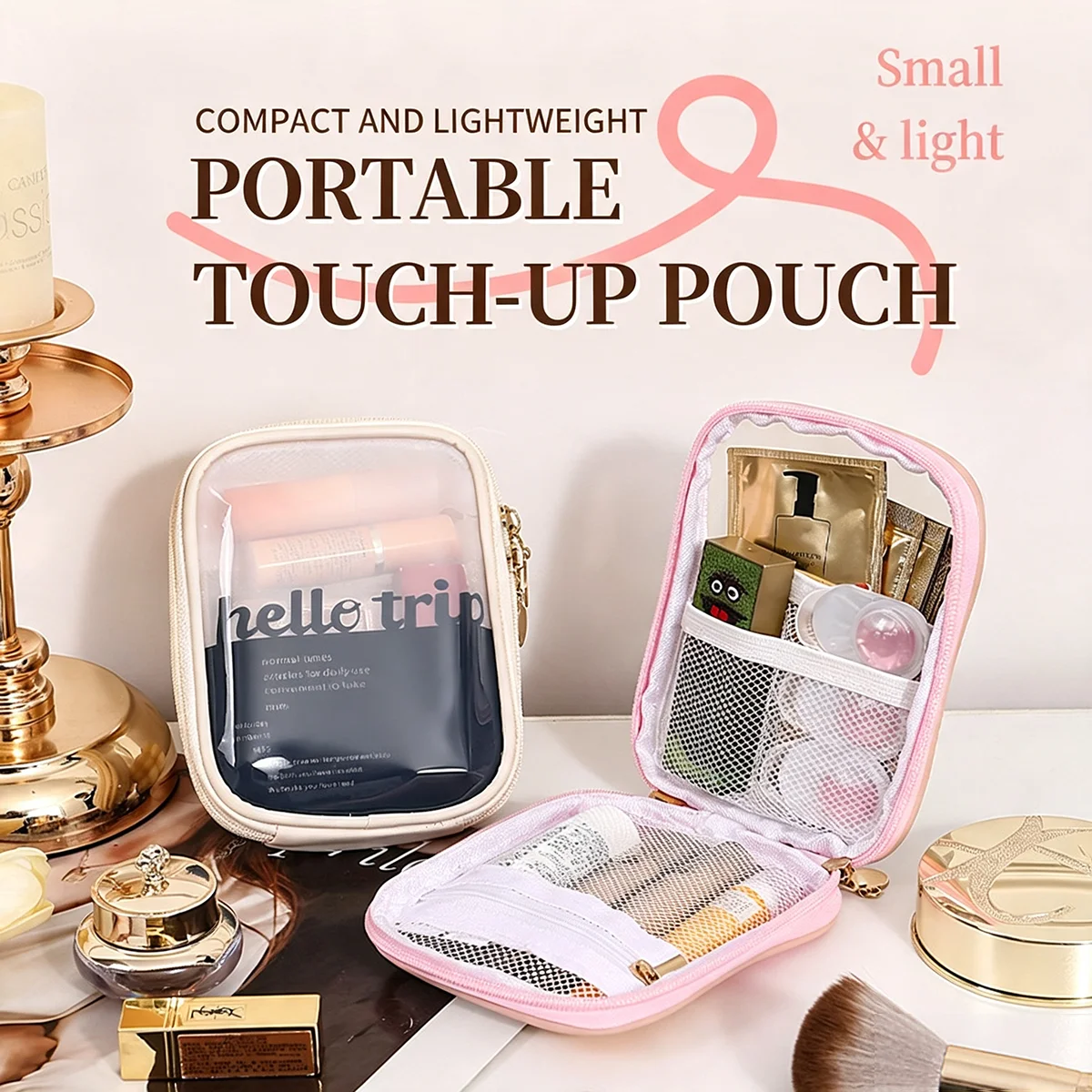 Transparent Portable Cosmetic  - огляд і ціна Travel Accessories Toiletries