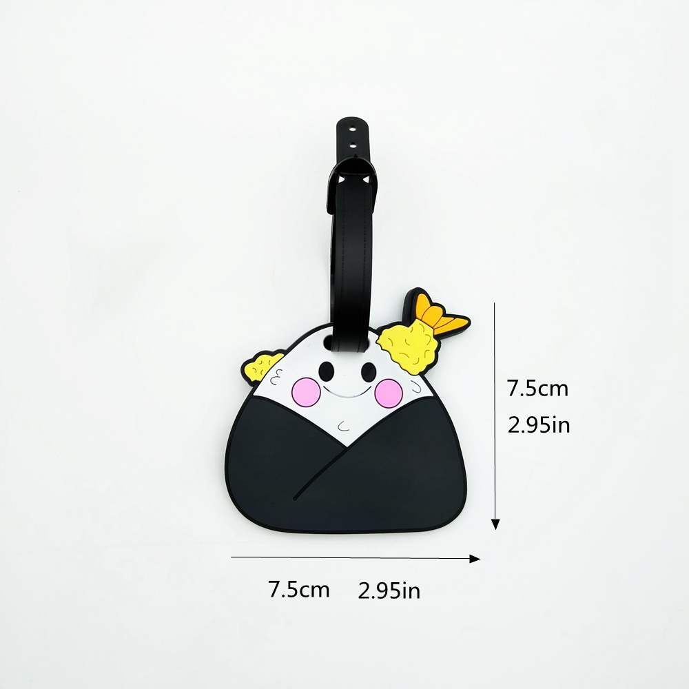 2pcs Cute Zongzi Food Luggage  - огляд і ціна Travel Accessories Kit For Men