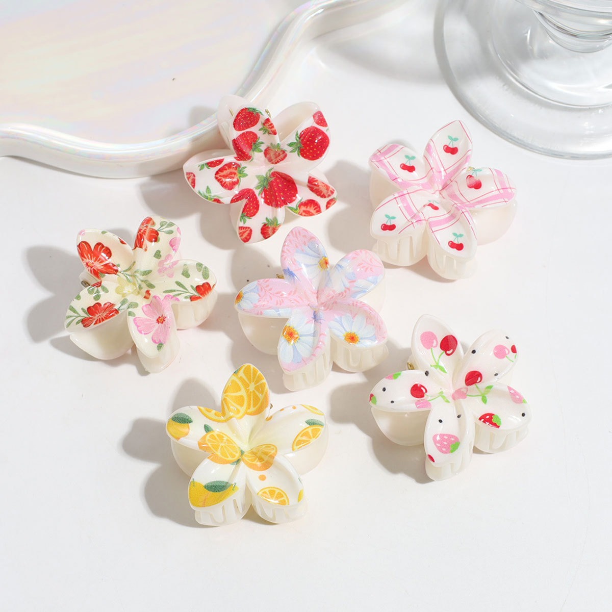 3pcs Cute Fashion Colorful Fru - огляд і ціна Travel Accessories Aesthetic