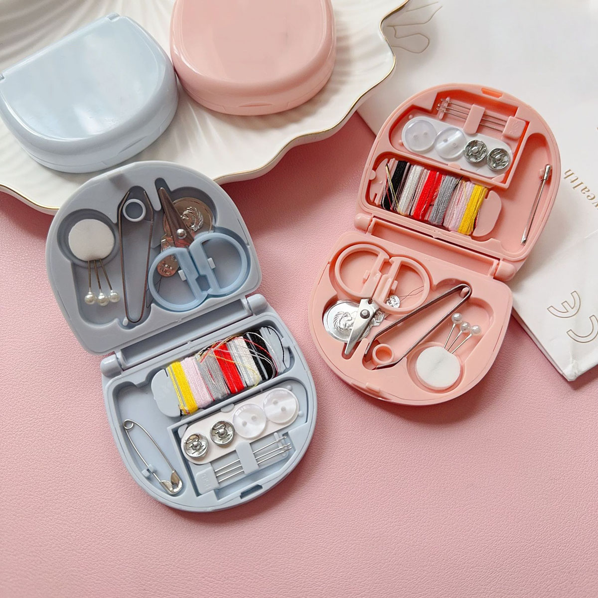 Mini Manual Sewing Machine Kit - огляд і ціна Travel Accessories Kit For Men