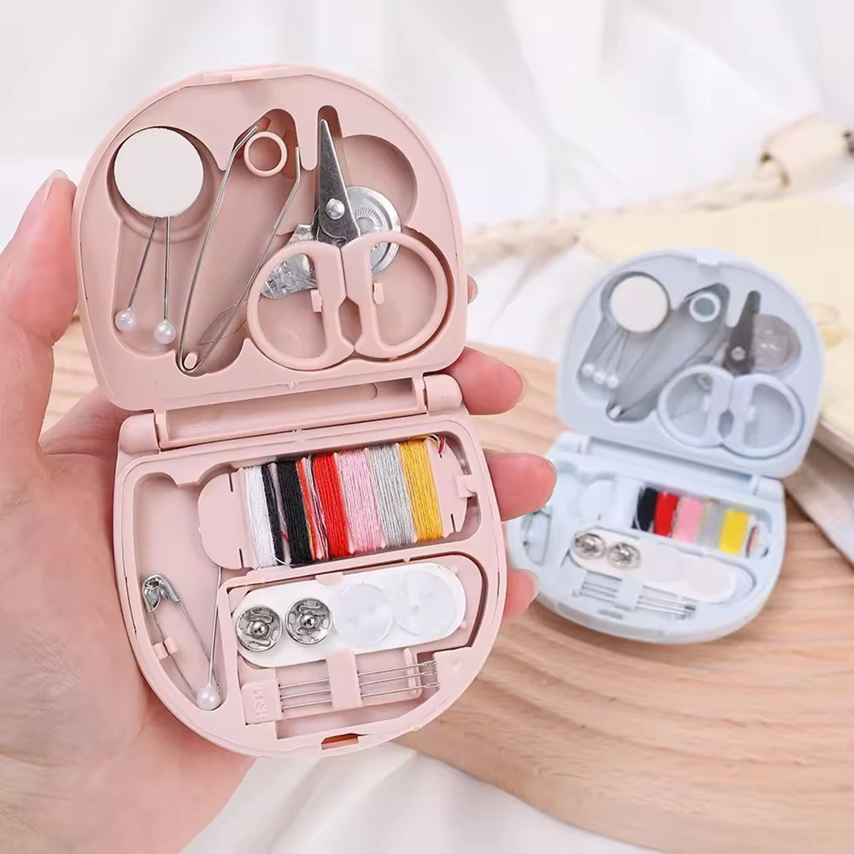 Mini Manual Sewing Machine Kit - огляд і ціна Travel Accessories Kit For Men