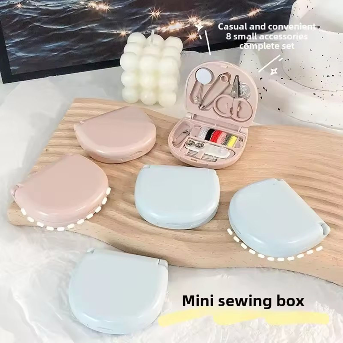 Mini Manual Sewing Machine Kit - огляд і ціна Travel Accessories Kit For Men