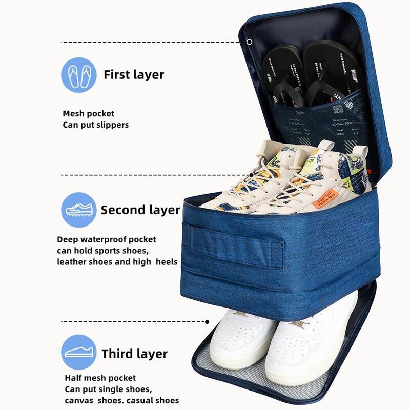 3 Layers Shoes Bag Travel Stor - огляд і ціна Travel Accessories Kit For Men