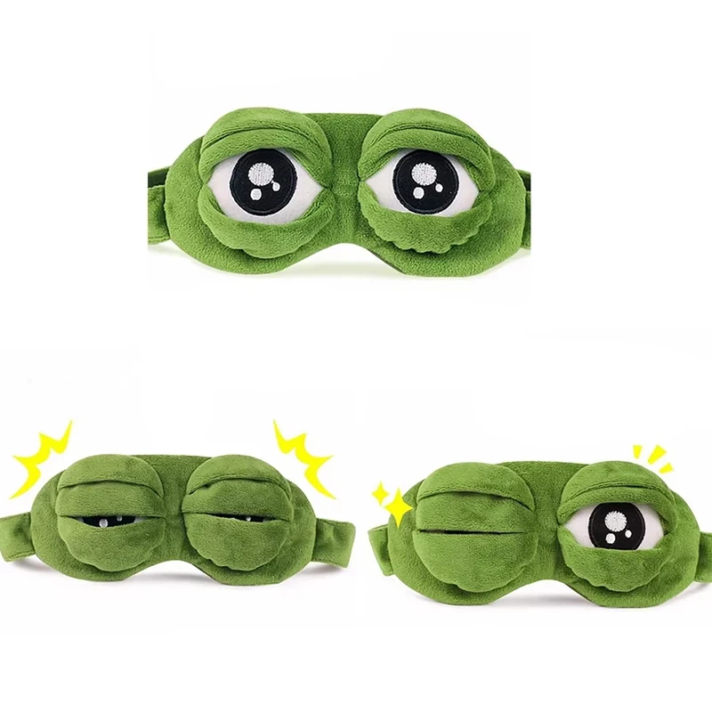 Frog Shaped Eye Mask Party Gam - огляд і ціна Travel Accessories For Women