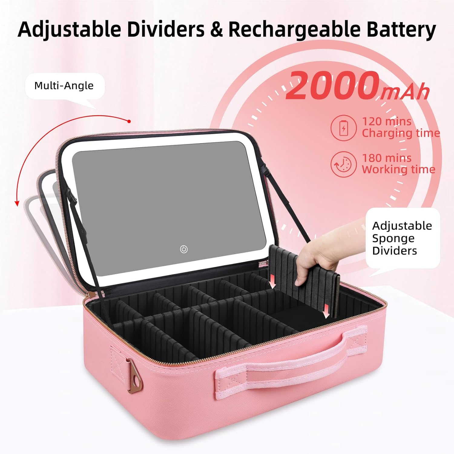 Large Capacity Makeup Bag 15'' - огляд і ціна Travel Accessories Bag