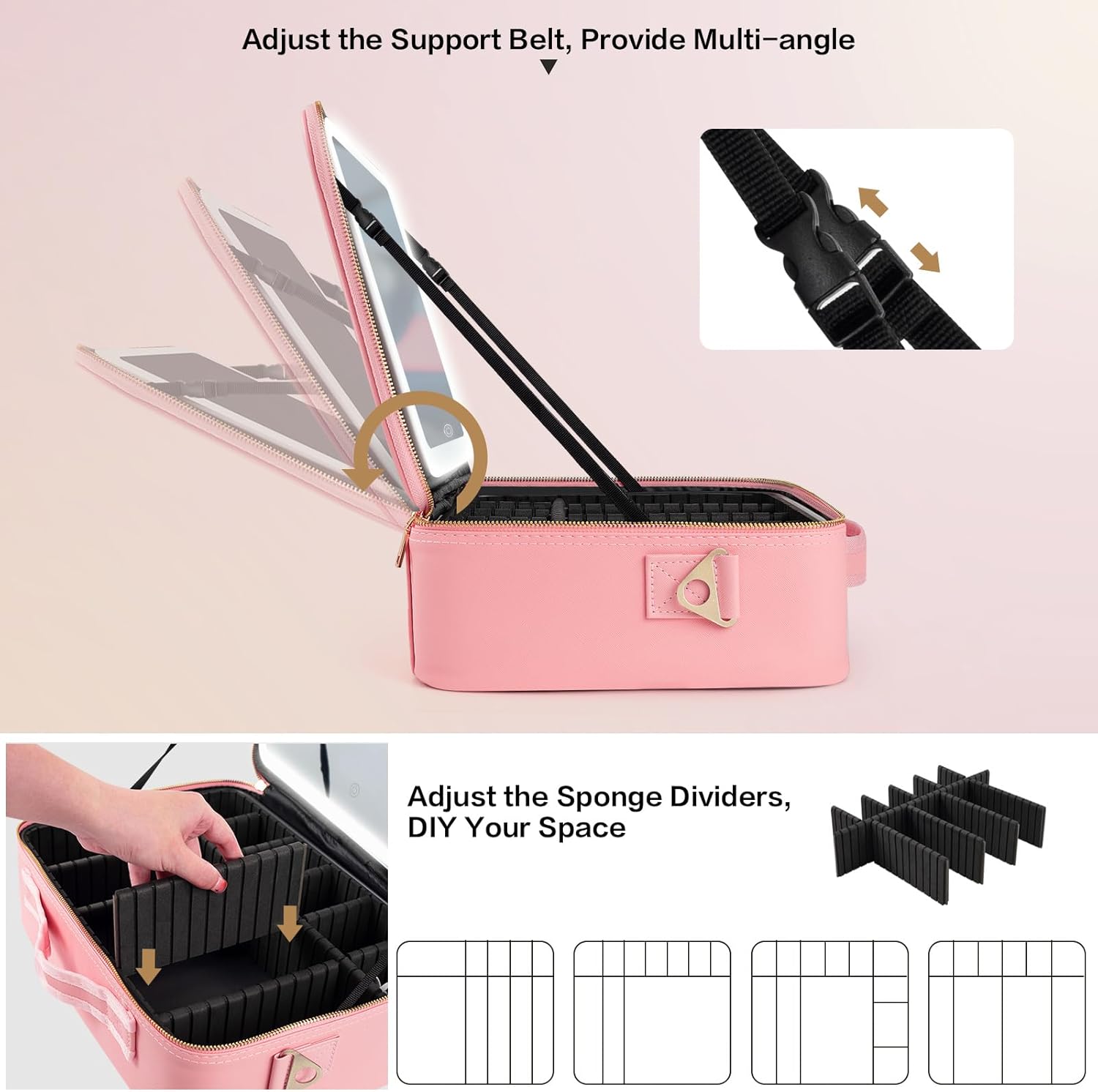 Large Capacity Makeup Bag 15'' - огляд і ціна Travel Accessories Bag
